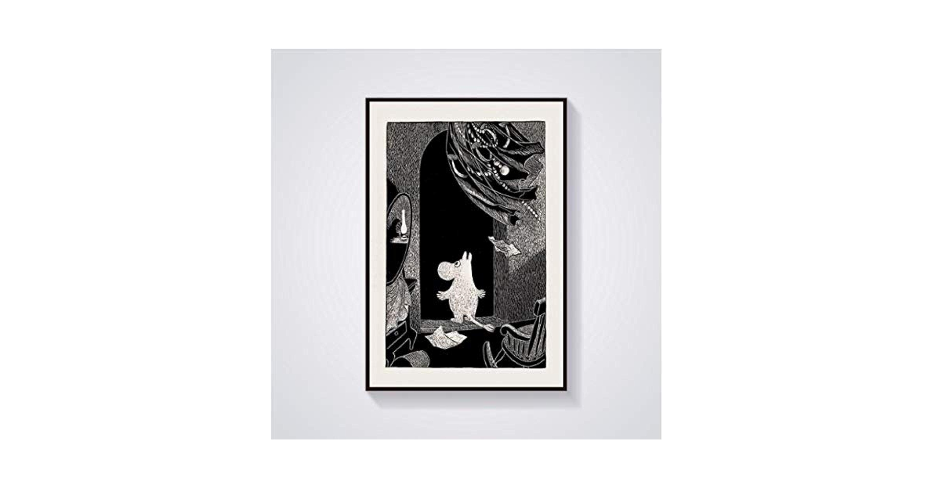Amazon.co.jp: MKAN ムトポスターイラストアートトーベヤンソン
